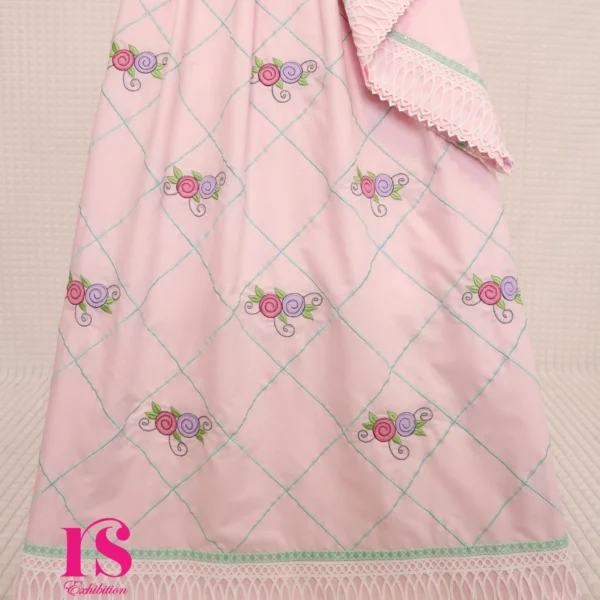 Pink Embroidery Base Rida