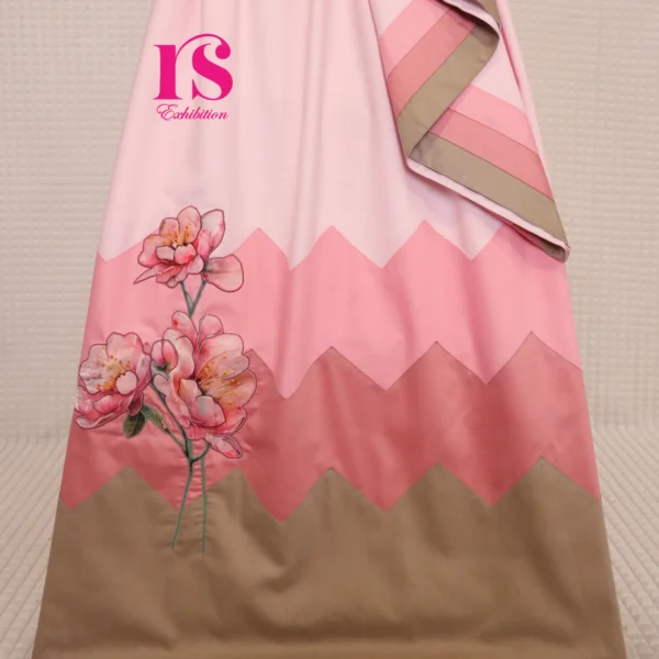 Baby Pink Chevron Pattern Rida