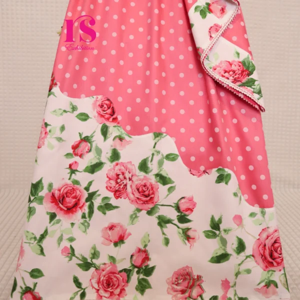 Pink Polka Dots Wave Pattern Rida