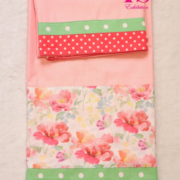 Light Peach Sweet Floral Casual Rida