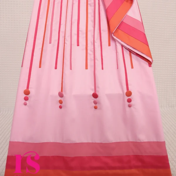 Smart Baby Pink Pipin With Button Work