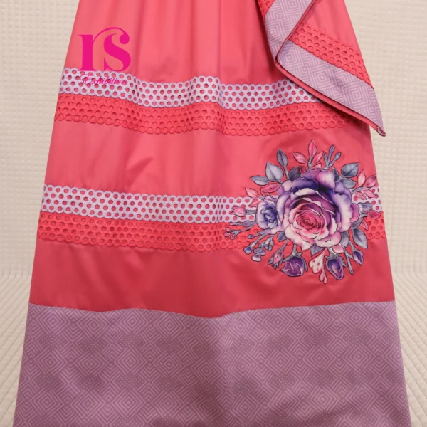 Smart Look Coral Patch Work Rida