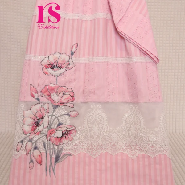 Pink Pattern Patch Work Rida