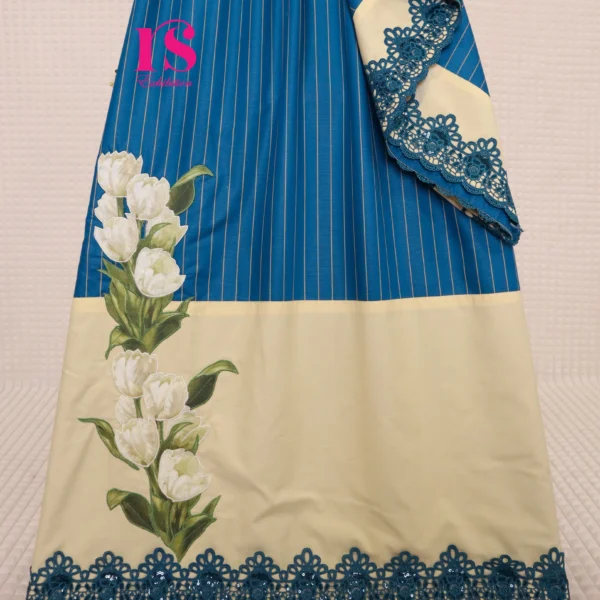 Blue Stripes Tulip Patch Rida