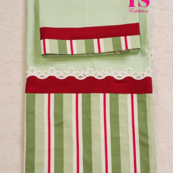 Sage Green Panel With Lace Rida