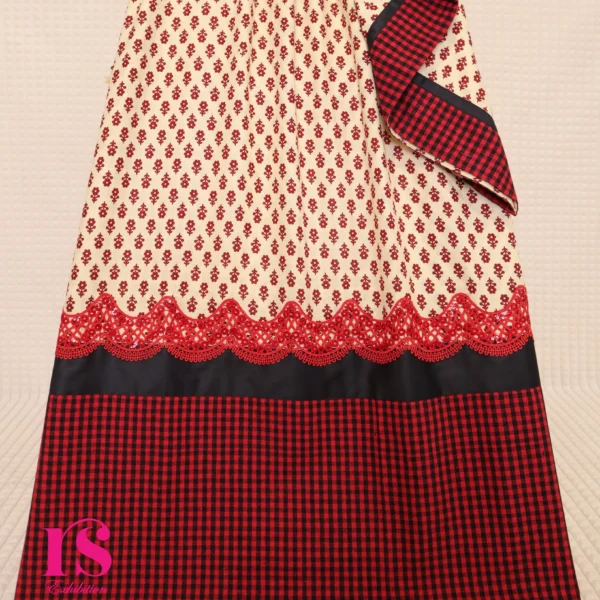 Cream Batik Rida For Outing Wear