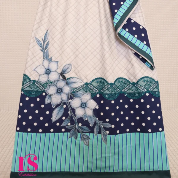 Checkered Base Patch Work Rida