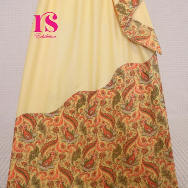 Smart Wavy Pattern Semi Casual Rida