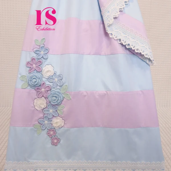 Horizontal Pattern Crochet Work Rida