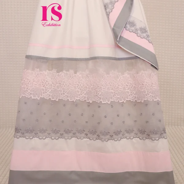 White Beautiful Insertion Lace Rida