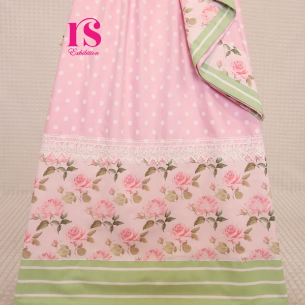 Baby Pink Polka Dots Casual Wear Rida