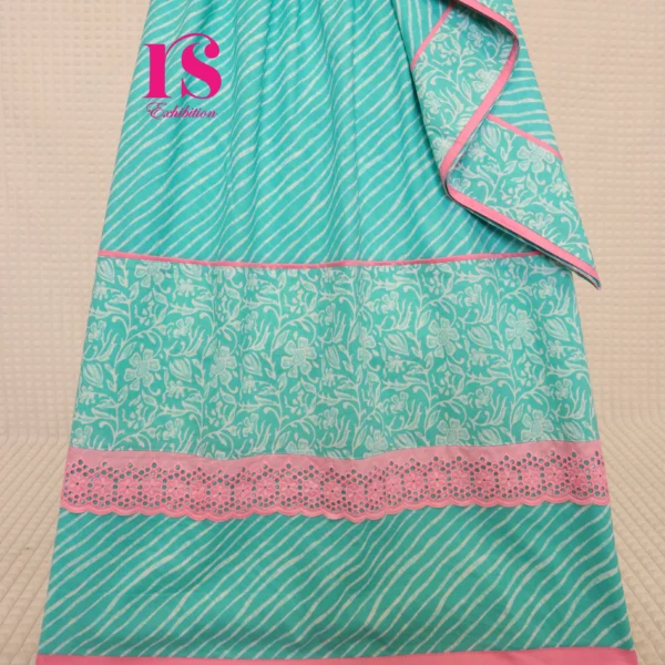 Firoza Blue Batik Casual Wear Rida