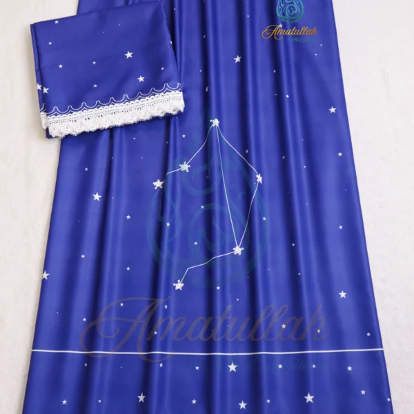 Blue Zodiac Sign LIBRA Print Rida