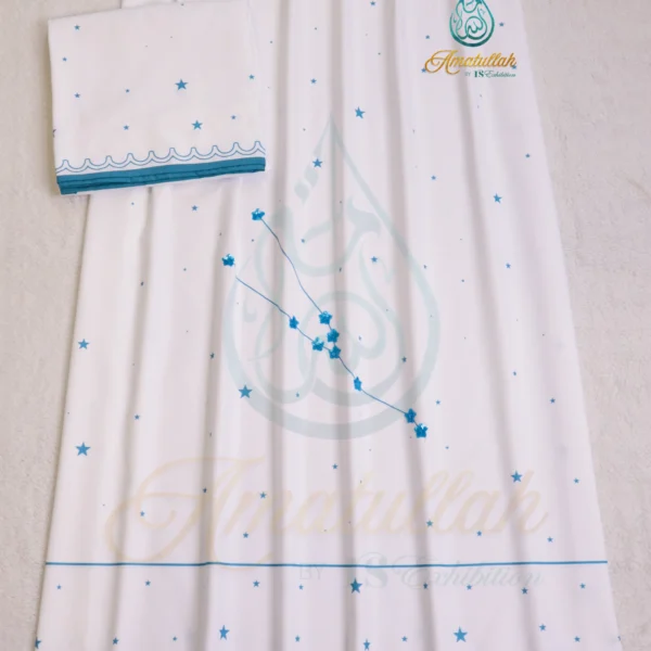 White Zodiac Sign TAURUS Print Rida