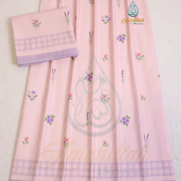 Pink Pastel LAVENDER Print Rida