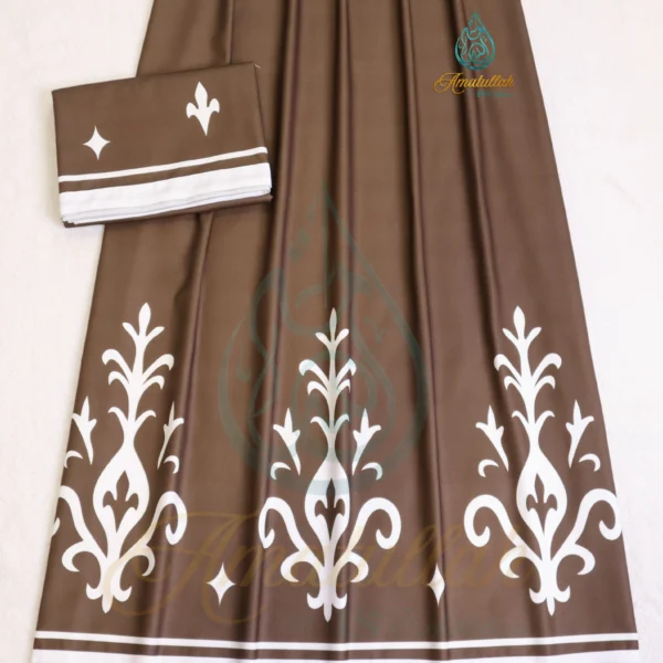 Brown IKAT Print Rida