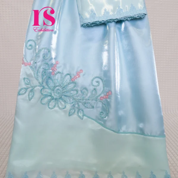 Gorgeous Bhari Rida With Tikri Piping Work