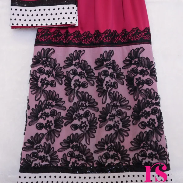 Red Beautiful 3D Net Panel Rida