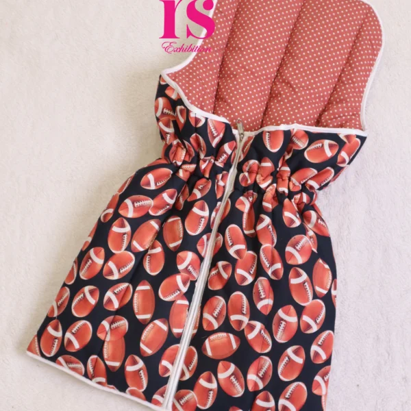 Rust Soccer Print Godhri