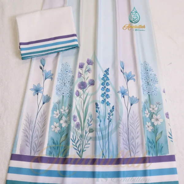 White ENCHANTED Floral Print Rida