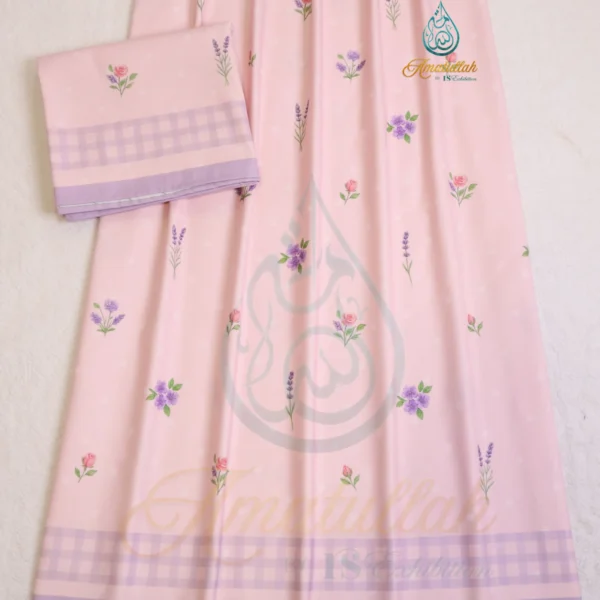 Pink Pastel LAVENDER Print Rida