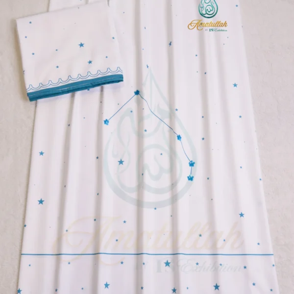 White Zodiac Sign ARIES Print Rida