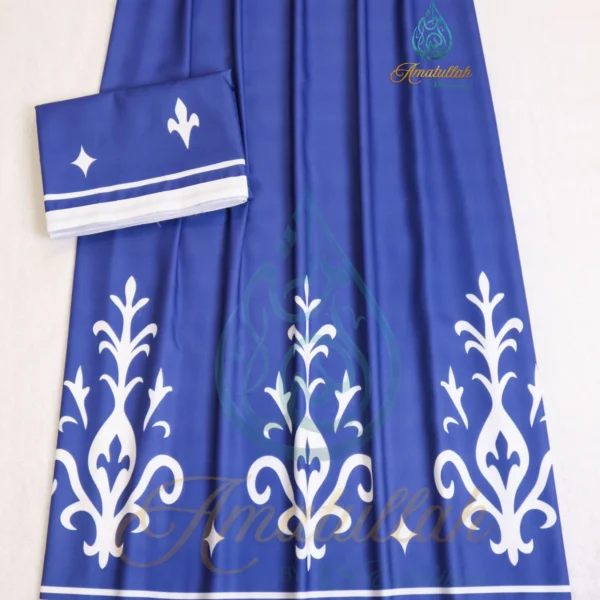 Navy Blue IKAT Print Rida